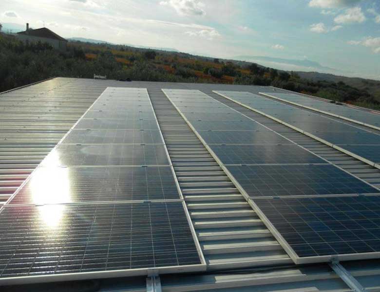 Anelios impianto fotovoltaico Scerni